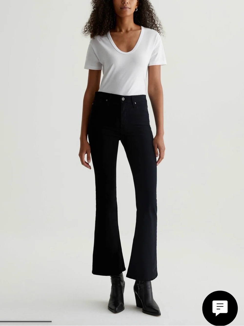 Ag Adriano Goldschmied Black Flare Jeans NWOT